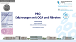 PBC: Erfahrungen mit OCA und Fibraten