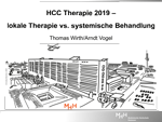HCC-Therapie 2019 – lokale Therapie vs. systemische Behandlung