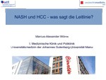 NASH und HCC – was sagt die Leitlinie?