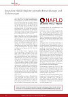 Deutsches NAFLD-Register: aktuelle Entwicklungen und Zielsetzungen