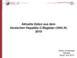 Aktuelles aus dem Deutschen Hepatitis C-Register (DHC-R)
