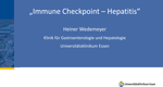 Immun-Checkpoint Hepatitis