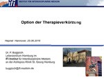 Optionen der Therapieverkürzung bei Hepatitis C